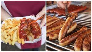 Bratwurst And Currywurst